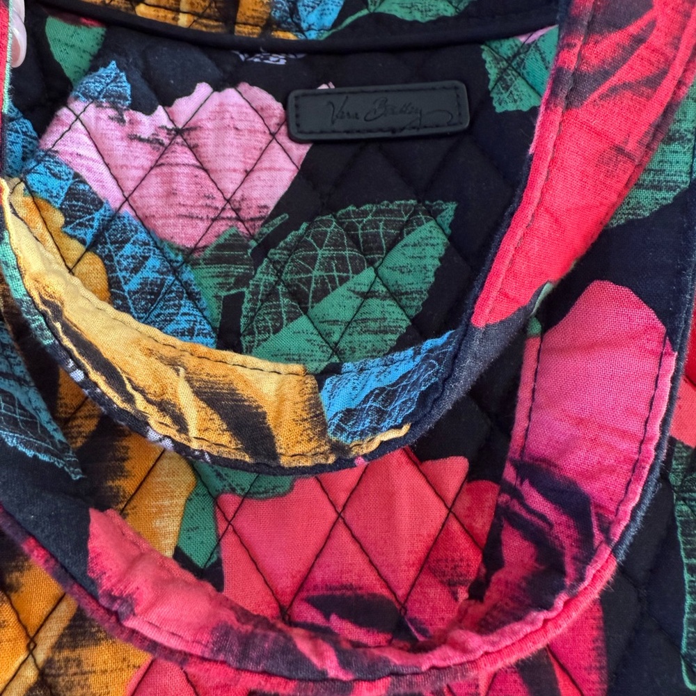 Vera Bradley Glenna in Havana Rose retired pattern satchel bag - Picture 8 of 8